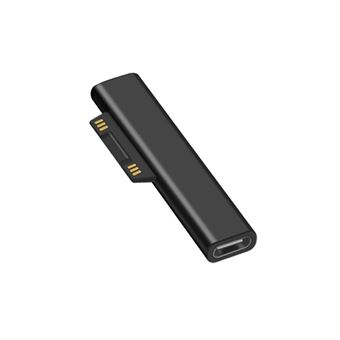 Adaptador Tipo-C Fêmea Goeik para Microsoft Surface - Preto - 1