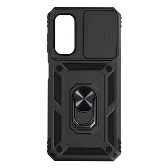Capa Avizar para Galaxy A14 5G com protector de camara e anel suporte video Preto - 1