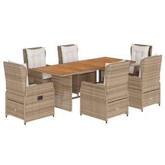 Conjunto de Mobiliário de Exterior VidaXL 3262791 - 1