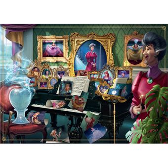 Puzzle Ravensburger Desenhos Animados Disney Villainous: Lady Tremaine | 1000 Peças - 1