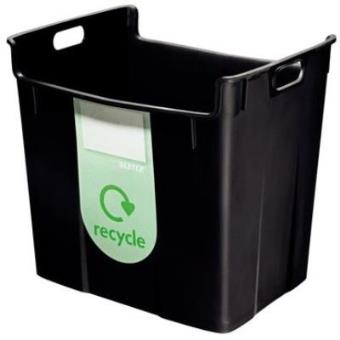 Cesto de lixo Leitz 52090095   - Preto - 1