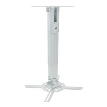 Suporte de Parede ou Teto BeMatik para Projetor de Mastro 27 cm a 54 cm Branco - 1