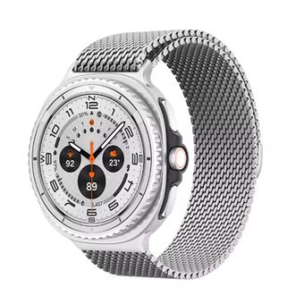 Bracelete Milanese Loop Fecho Magnético Phonecare para Samsung Galaxy Watch8 Classic - 46mm Bluetooth + 4G | Cinza - 1