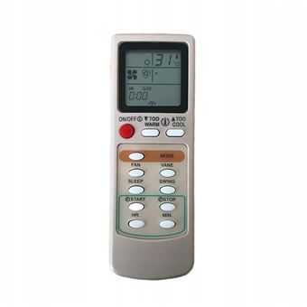 Telecomondo Universale Per Condizionatore Mitsubishi M09 – Sostituto Per EG6D, EG7C, MSH 10NV, MSD 09NV E Simili, Materiale ABS