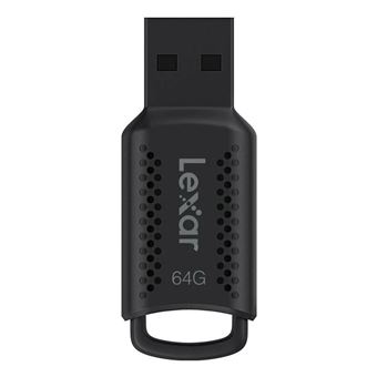 Unidade de Memória Usb Lexar JumpDrive LJDV400064G-BNBNG | Preto - 1
