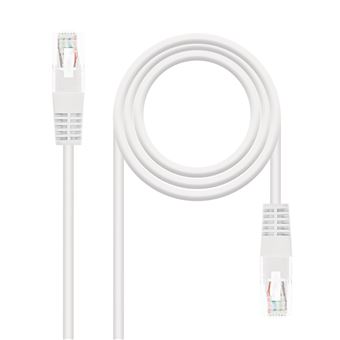 cabo de rede Nanocable 10.20.0107-W 7m Cat5e U/UTP (UTP) Branco