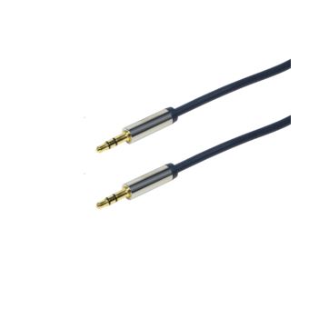 Cabo de Áudio LogiLink CA10150 | Azul - 1