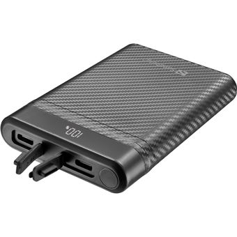 Power Bank Sandberg 421-32 | 10000 mAh | Preto - 1