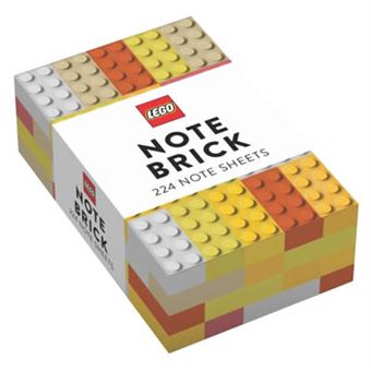 Lego Note Brick (Yellow-Orange) - 1