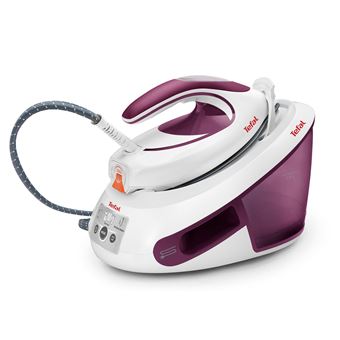 Ferro com Caldeira Tefal Express Anti-Calc SV8054 | 1.8 L | Roxo, Branco - 1