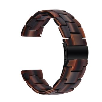 Bracelete de Resina 20mm com fivela, chocolates Magunivers para Huami Amazfit Bip S/GTR 42mm/GTS/Bip Lite - 1