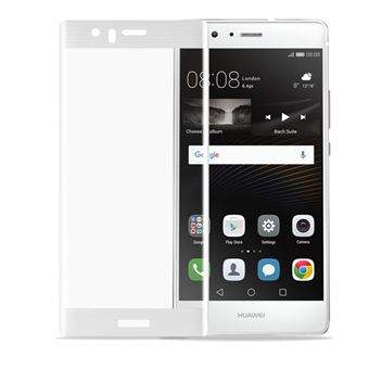Pelicula Vidro Temperado Full Cover 3D Branco Multi4you para Huawei P9 Plus - 1