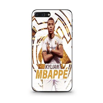 Capa Maniacase para iPhone 7 Plus Kylian Mbappe Real Madrid wallpaper celebration - 1