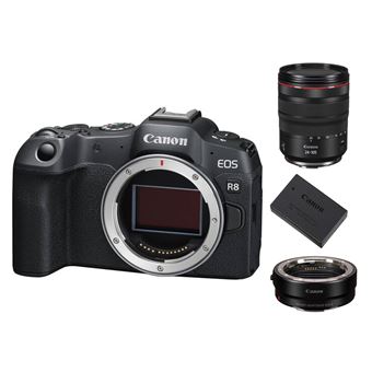 Canon EOS R8 Body+EF-EOS R Mount Adapter+ LP-E17 Battery+Canon RF 24-105mm f4L IS USM - 1