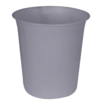 Cesto Papéis RAMIREX | 13L | Opaco - Cinza - 1