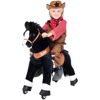 Cavalo para Montar Miweba Ponycicle Black Beauty - Preto - 1