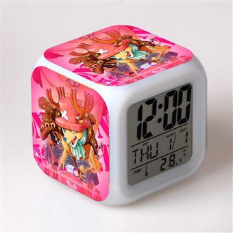 Despertador Infantil HSMY | LED | Multifuncional Colorido | One Piece 27 - 1