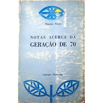 Notas acerca da geração de 70. - 1