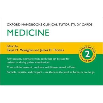 Oxford Handbooks Clinical Tutor Study Cards Medicine Oxford Handbooks Study Cards - 1