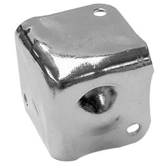 Suporte de Colunas HQ Power Speaker cabinet corner with stud | Aço inoxidável, Branco - 1