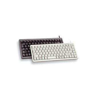 Teclado com Fios CHERRY Compact keyboard, Combo (USB + PS/2), DE | Preto - 1