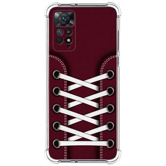 Capa Tumundosmartphone de silicone anti-choque para Xiaomi Redmi Note 12 Pro 4G design Tênis 17 desenhos - 1