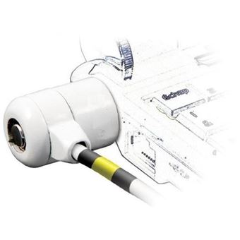 Mobilis 001236 cadeado antirroubo Branco 1,8 m - 1