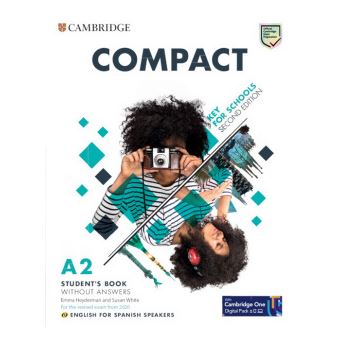 Compact Key For Schools Second Edition English For Spanish Speakers Student'S Book Without Answers With Digital Pack - 1