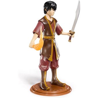 Figura Noble Collection Zuko Avatar the Last Airbender + Acessórios | 18 cm - 1
