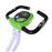 Bicicleta Estática HOMCOM | Dobrável | Assento Ajustável | Ecrã LCD | 83x43x110 cm - Branco/Verde_2