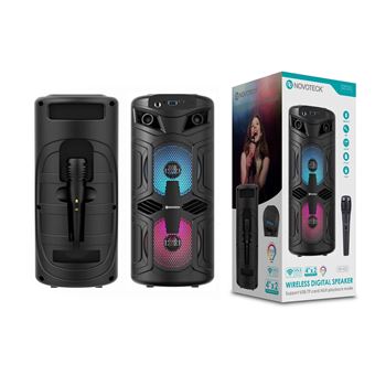 Coluna Bluetooth Novoteck  XB-002 com Microfone - 1