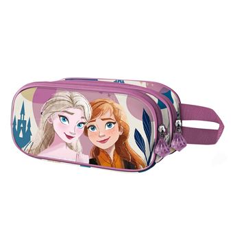 Estojo Escolar Disney 05690 | Frozen Castle 3D 2024 | Duplo - 1