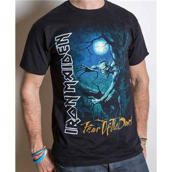 T-shirt Rock Off IRON MAIDEN | Fear Of The Dark | Preto | L - 1