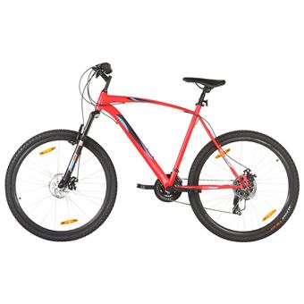 Bicicleta de Montanha vidaXL 21 velocidades | Roda 29"" 53 cm | Vermelho - 1