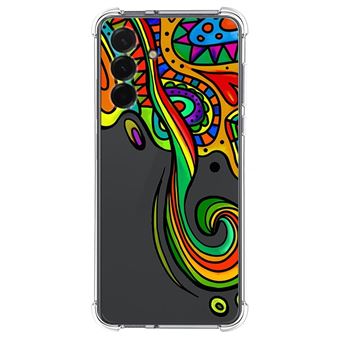 Capa TUMUNDOSMARTPHONE de Silicone à Prova de Choque para Samsung Galaxy A36 5G com design de desenhos coloridos - 1