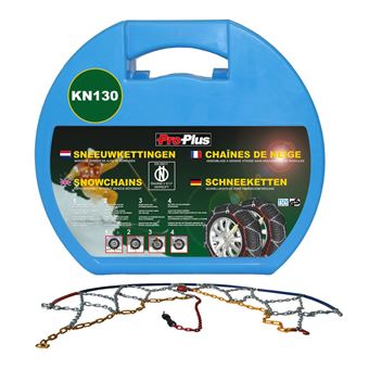 Conjunto de 2 Correntes de Neve ProPlus para Pneu de Carro 12 mm Kn130