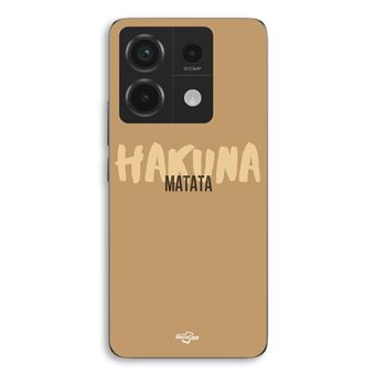 Capa Maniacase para Xiaomi Redmi Note 13 Pro 5g | hakuna matata rei leão anime - 1