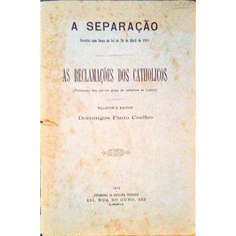 As reclamações dos catholicos. - 1
