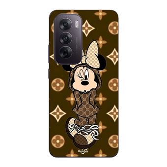 Capa Maniacase para Oppo Reno 12 pro 5G | Minnie Disney LV castanho Manoacase - 1