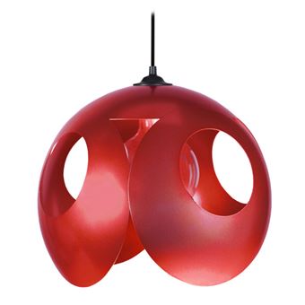 Candeeiro Suspensão Tosel Galactica | 32cm | 1 Luzes - Vermelho - 1