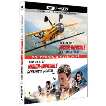 Mission: Impossible - Dead Reckoning - Part One + Mission: Impossible - The Final Reckoning (2023, 2025) (4K Ultra HD) / Misión Imposible: Sentencia Mortal + Misión Imposible 8: Sentencia Final (6Blu-ray) - 1