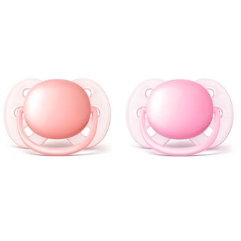 Chupeta para bebé Philips AVENT Ultra macia e flexível, 0-6m, chupeta ultra soft