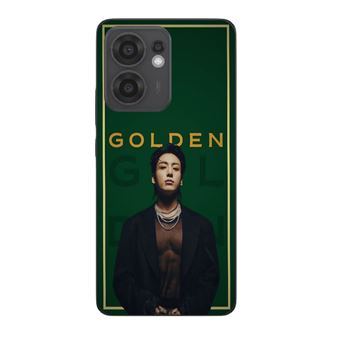 Capa Maniacase para Oppo Reno 13F | Álbum 2024 Golden jungkook BTS - 1