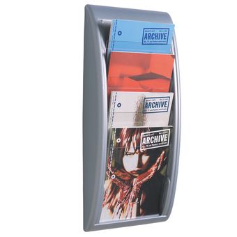 Porta-revistas PaperFlow K540615 | Prateado - 1