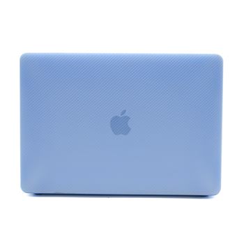Capa e Tpu magunivers Textura de Fibra de Carbono Azul Claro para Macbook Air 13.3-'' With Retina Display A2179 (2020)/A1932/A2337 - 1