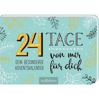 Calendário Do Advento arsEdition 4014489125532 | Azul menta - 1