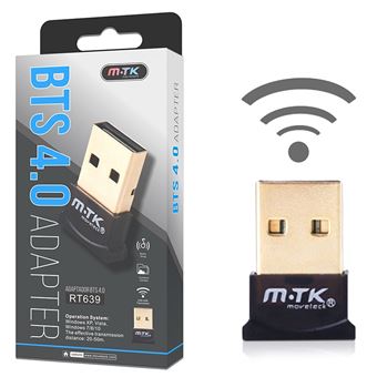 Adaptador Bluethooth 4.0 M.TK RT639 - Preto - 1