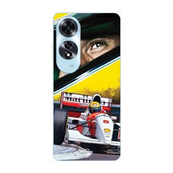 Capa Maniacase para Oppo A60 | F1 Ayrton Senna Mclaren Legend Formula 1 - 1