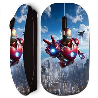 Rato Sem Fios Maniacase | Preto | Iron Man Attack - 1