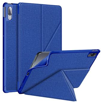 Capa Magunivers PU com suporte de origami azul para Lenovo Tab P11 Pro 2020 11.5 inch TB-J706F - 1